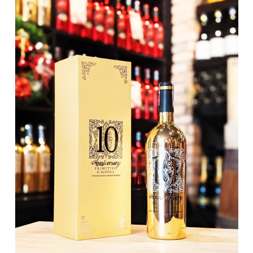 HQ 01 chai rượu ITALIA- 10 ANNIVERSARY (Mã HQ_06)